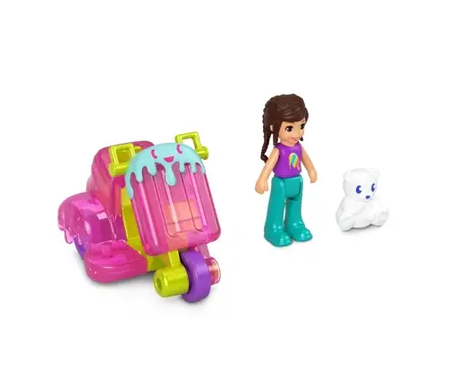 Polly Pocket Pollyville Single Car Asst HKV55