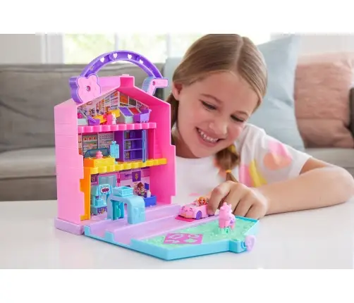 Polly Pocket Polyville Strawberry Milk Grocery Store HRD45