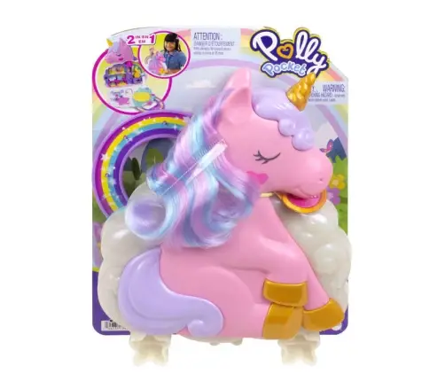 Polly Pocket Rainbow Unicorn Salon HKV51