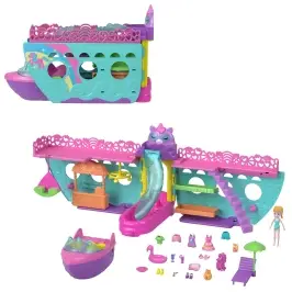 Polly Pocket Unicorn Boat HWP26