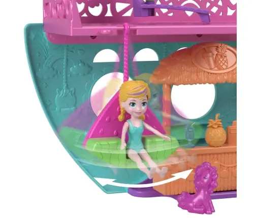 Polly Pocket Unicorn Boat HWP26