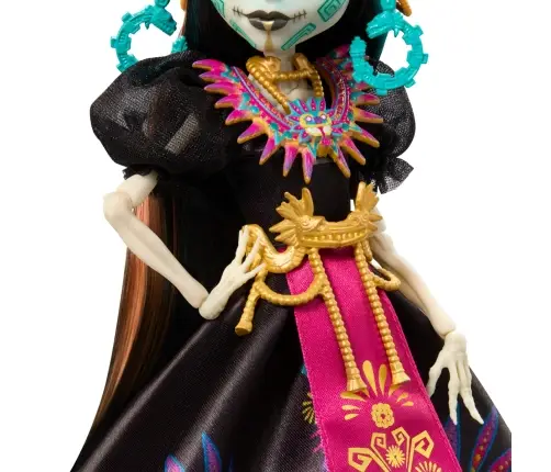 Skullector Dia De Muertos Skelita Doll JDR63