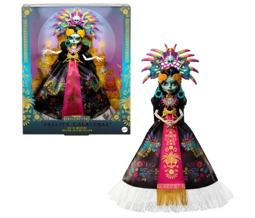 Skullector Dia De Muertos Skelita Doll JDR63