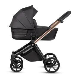 Tutis MIO3+ BLACK EDITION 2/1 Rose Gold Bērnu rati 2in1