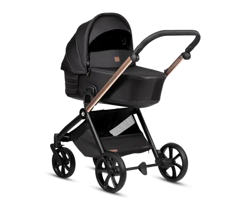 Tutis MIO3+ BLACK EDITION 2/1 Rose Gold Bērnu rati 2in1