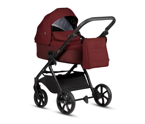 Tutis LEO 3+ 2/1 Burgundy 220 2-in-1 Baby Stroller