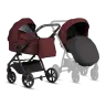 Tutis LEO 3+ 2/1 Burgundy 220 2-in-1 Baby Stroller