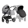 Tutis LEO 3+ 2/1 Stone Grey 227 Bērnu ratiņi 2in1