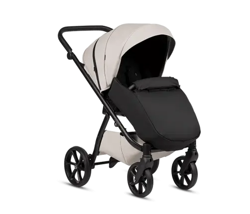 Tutis UNO 6+ LEATHER  Latte 151 Vežimėlis 3in1