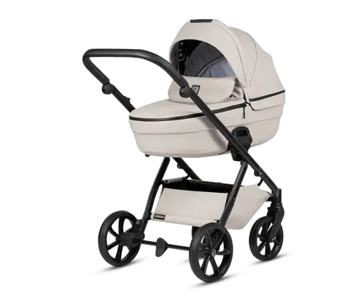 Tutis UNO 6+ LEATHER  Latte 151 Vežimėlis 3in1