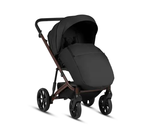 Tutis VIVA6+ ESSENTIAL Caviar 070 Bērnu ratiņi 2in1