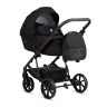 Tutis VIVA6+ ESSENTIAL Caviar 070 Bērnu rati 3in1