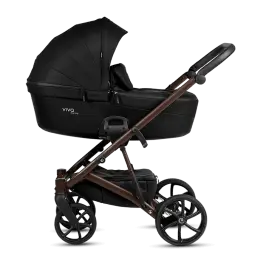 Tutis VIVA6+ ESSENTIAL Caviar 070 Детская коляска 2 в 1