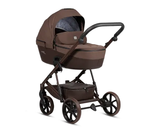 Tutis VIVA6+ ESSENTIAL Espresso 067 Vežimėlis 2in1