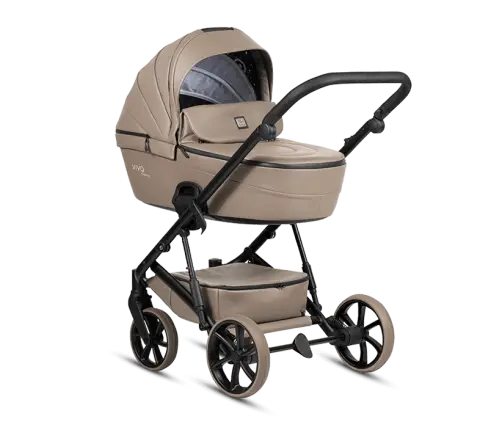 Tutis VIVA6+ LEATHER Cappuccino 149 Bērnu ratiņi 2in1