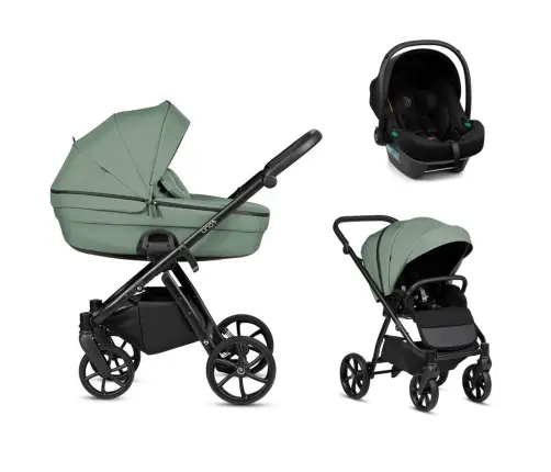 Tutis UNO 6+ ESSENTIAL Dark Ivy 130 Коляска 3в1