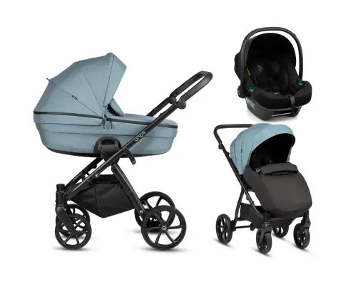 Tutis UNO 6+ ESSENTIAL Menta 143 Bērnu rati 3in1