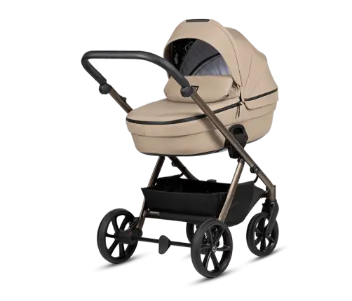 Tutis UNO 6+ LEATHER  Nougat 146 Коляска 3в1