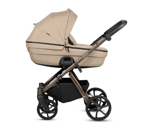 Tutis UNO 6+ LEATHER  Nougat 146 Коляска 3в1