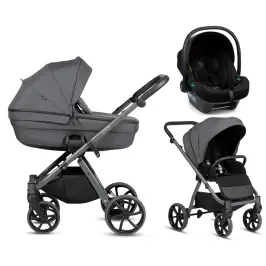 Tutis UNO 6+ ESSENTIAL  Antracite 169 Bērnu rati 3in1