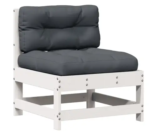 6-Daļīgs Dārza Atpūtas Mēbeļu Komplekts Ar Matračiem, Priede Vidaxl