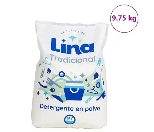 Mazgāšanas Pulveris 150 Mazgāšanas Reizēm 9,75Kg Balts Vidaxl