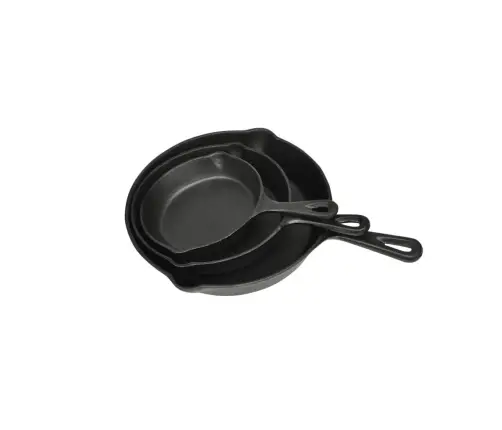 3 Ketaus Keptuvės Griliui, Steikams