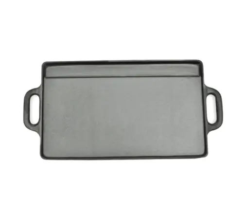 2 Čuguna Divpusējās Grilvirsmas