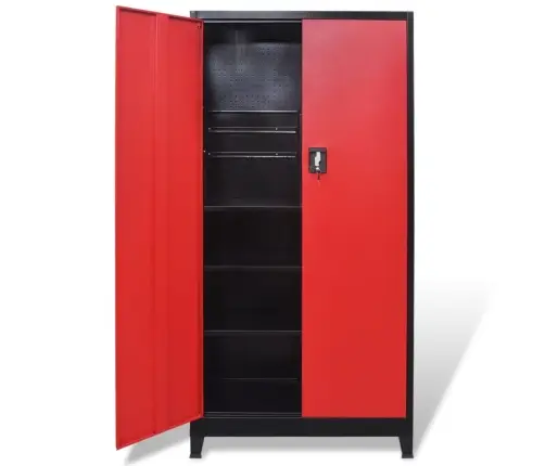 Instrumentu Skapis Ar 2 Durvīm, 90X40X180 Cm, Tērauds Vidaxl