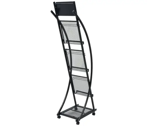 Ajakirjahoidja 40 X 32 X 131 cm Must, A4