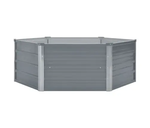 Kõrgendatud Peenrakast 129 X 129 X 46 cm Tsingitud Teras Hall