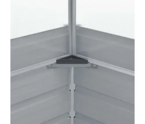 Kasvuhoone 100 X 100 X 85 cm Tsingitud Teras, Hall