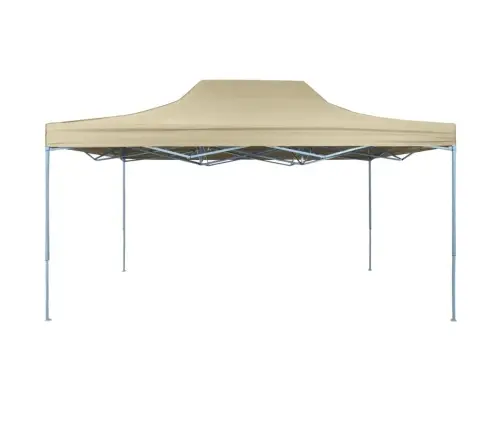 Išskleidžiama Palapinė, 3X4,5M, Kreminė Balta