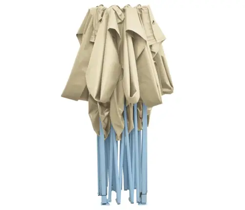 Išskleidžiama Palapinė, 3X4,5M, Kreminė Balta