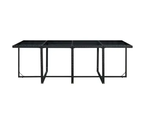 13-Daļīgs Dārza Mēbeļu Komplekts Ar Matračiem, Pe Pinums, Melns Vidaxl 13-Daļīgs Dārza Mēbeļu Komplekts Ar Matračiem, Pe Pinums, Melns Vidaxl