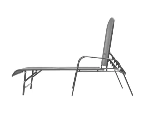 Saulės Gultas, Plienas, Antracito Spalvos