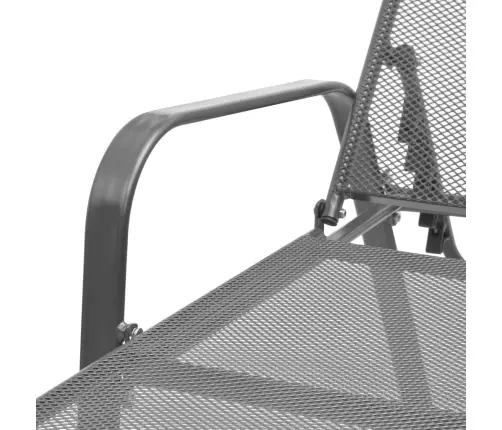 Saulės Gultas, Plienas, Antracito Spalvos