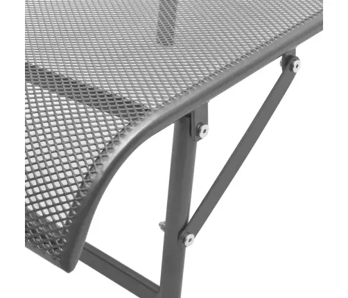 Saulės Gultas, Plienas, Antracito Spalvos