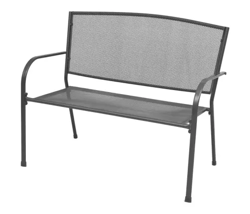 Dārza Sols, 108 Cm, Tērauda Siets, Antracītpelēks Vidaxl