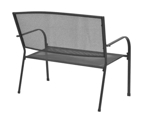 Dārza Sols, 108 Cm, Tērauda Siets, Antracītpelēks Vidaxl