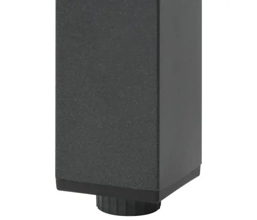 Sodo Stalas, Juodas, 150X90X74cm Aliuminis Ir Stiklas