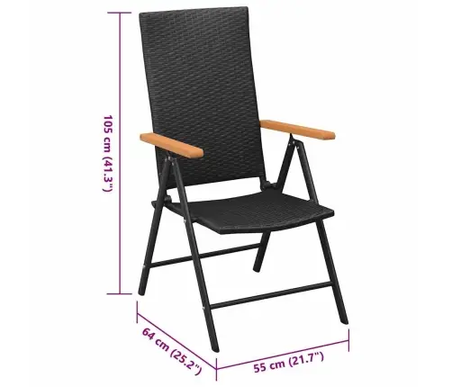 Virnastatavad Aiatoolid, 2 Tk, Polürotang, Must