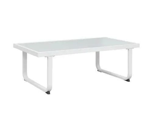 5-Osaline Aiamööblikomplekt, Textilene, Alumiinium, Must