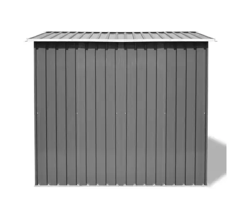 Sodo Sandėliukas, Pilkas, Metalas, 257X205X178 Cm