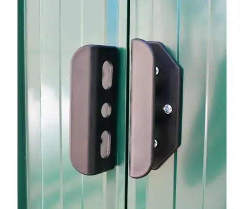 Sodo Sandėliukas, Žalias, Metalas, 257X205X178 Cm