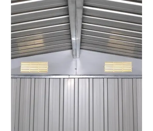 Sodo Sandėliukas, Žalias, Metalas, 257X205X178 Cm