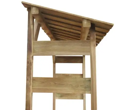 Malkinė, 150X44X176 cm Impregnuota Pušies Mediena