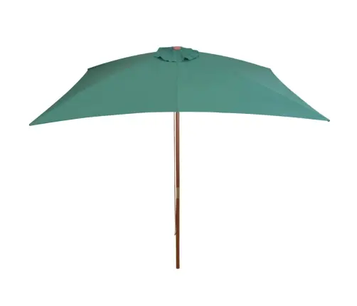 Saulessargs, 200X300 Cm, Koka Kāts, Zaļš Vidaxl