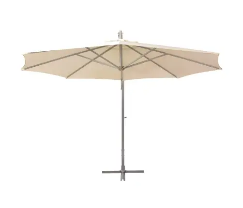 Āra Lietussargi Bēša Poliesters Vidaxl