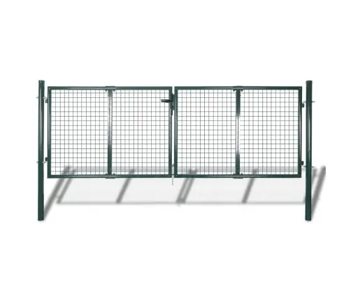 Žoga Vārti, Tērauds, 306X175 Cm, Zaļi Vidaxl